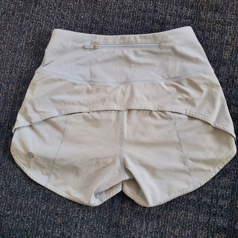 Lululemon Speed up shorts 0 light blue